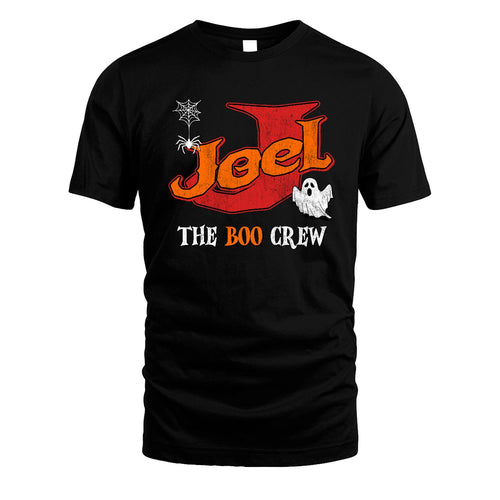 The Boo Crew Halloween Custom Name Shirt JOEL M1-22