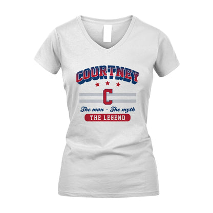 The Man The Myth The Legend With Your Name Shirt COURTNEY M1-35