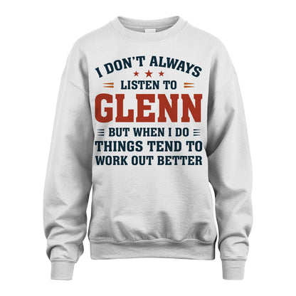 I Don't Always Listen To... GLENN M1-2