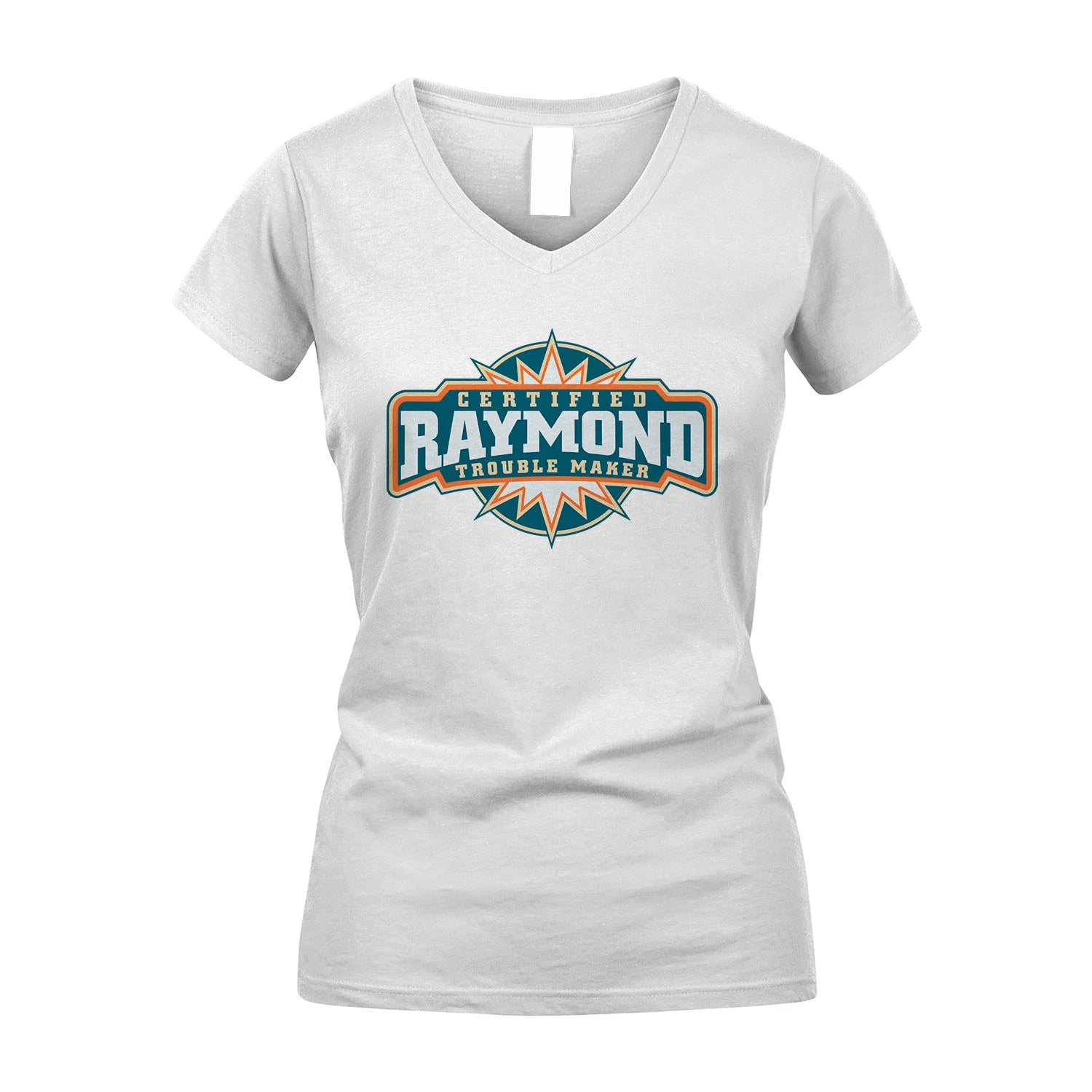Certified Your Name Trouble Maker Shirt RAYMOND M1-36