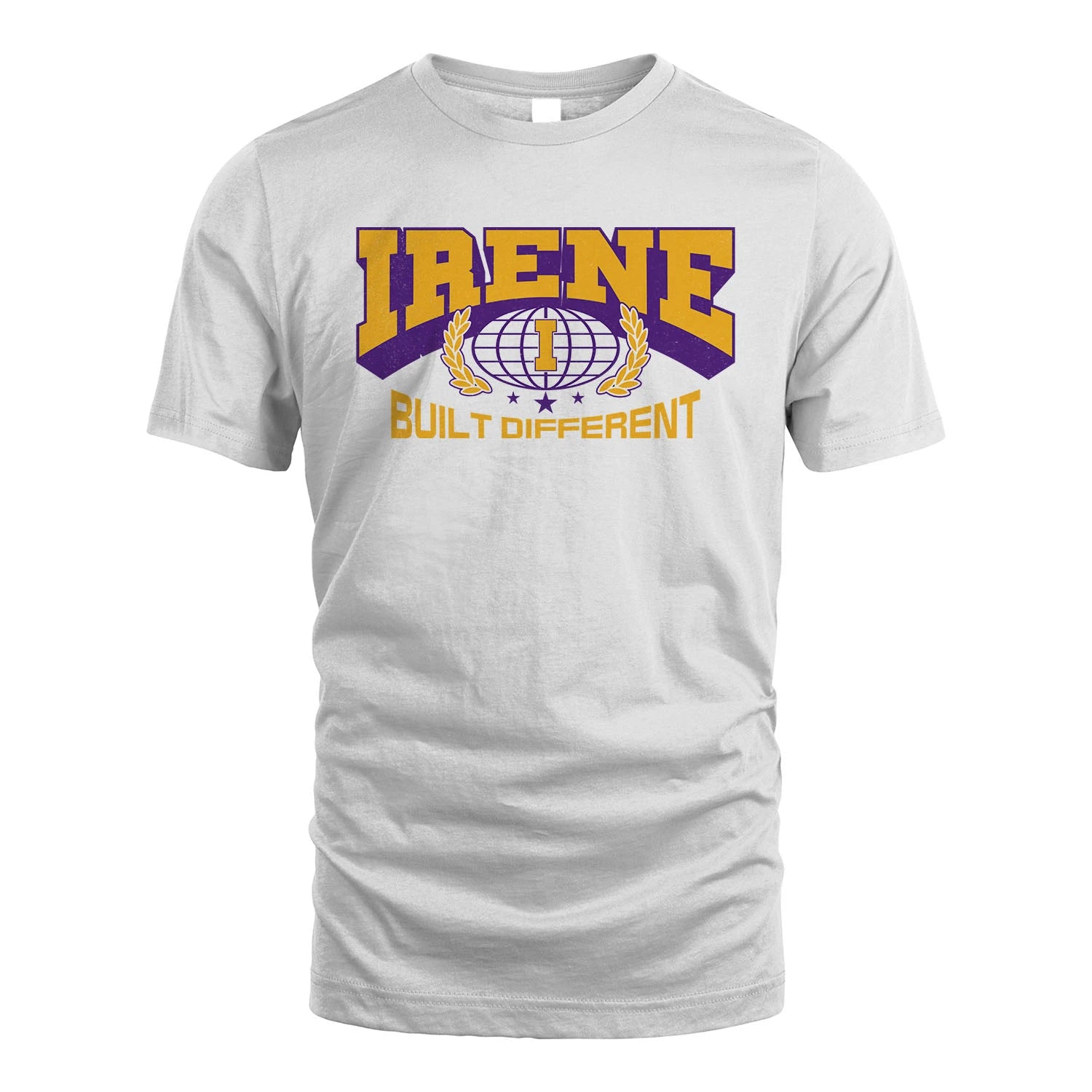 Your Name Built Different Sporty Shirt IRENE M1-32