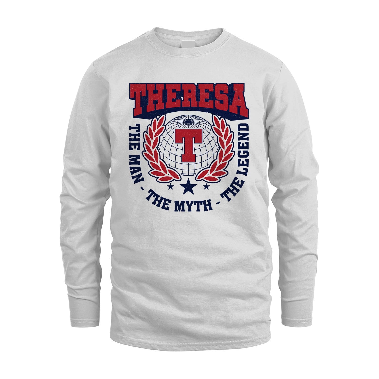 The Man The Myth The Legend Logo Shirt THERESA M1-30