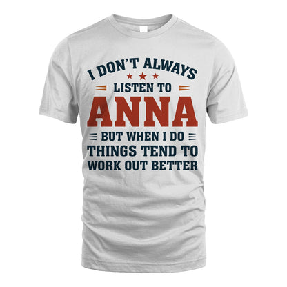I Don't Always Listen To... ANNA M1-2