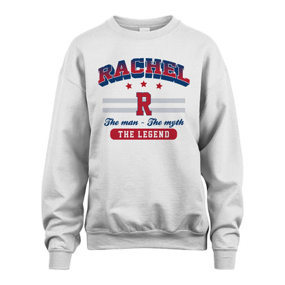 The Man The Myth The Legend With Your Name Shirt RACHEL M1-35