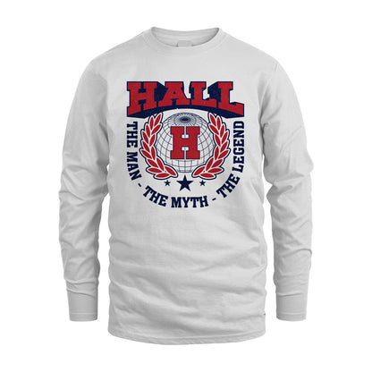 The Man The Myth The Legend Logo Shirt HALL M1-30