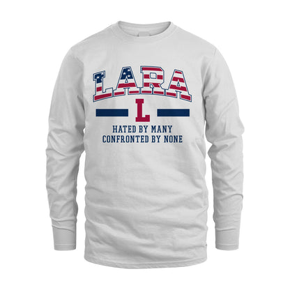 Hated By Many Confronted By None America Shirt LARA M1-10