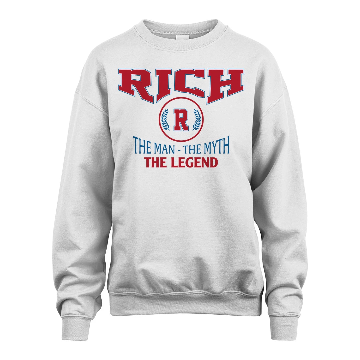 The Man The Myth The Legend Jet Style Shirt RICH M1-9