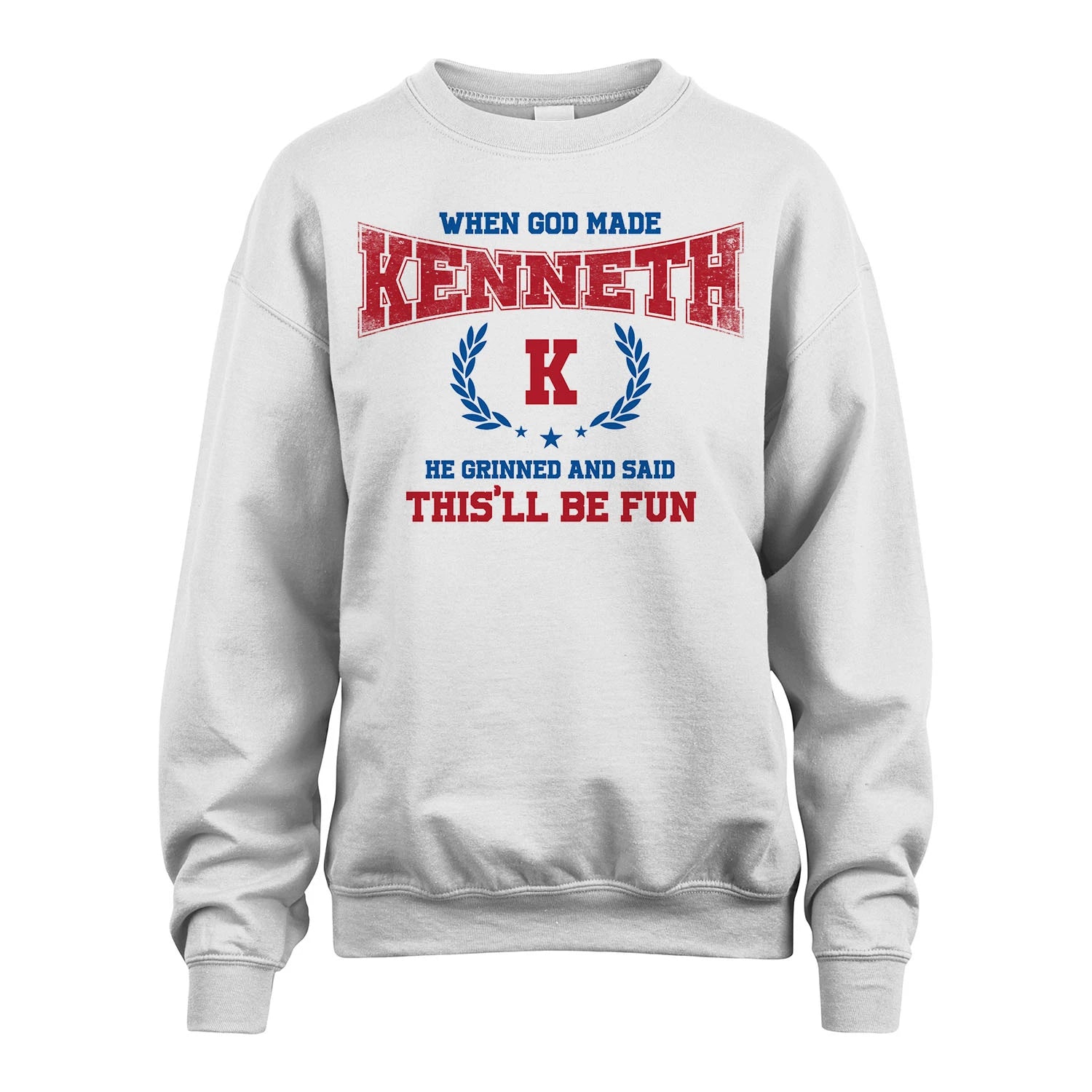 When God Made He Grinned And Said This'll Be Fun Shirt KENNETH M1-12