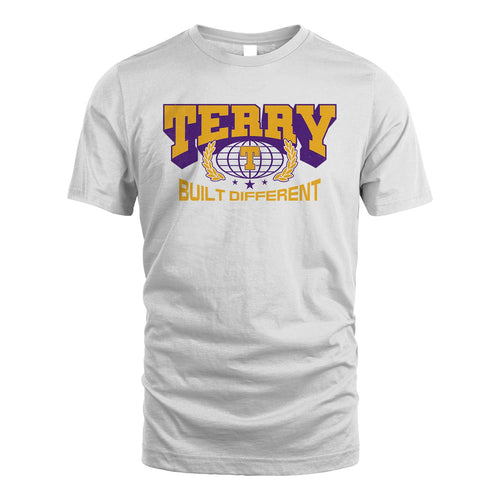 Your Name Built Different Sporty Shirt TERRY M1-32