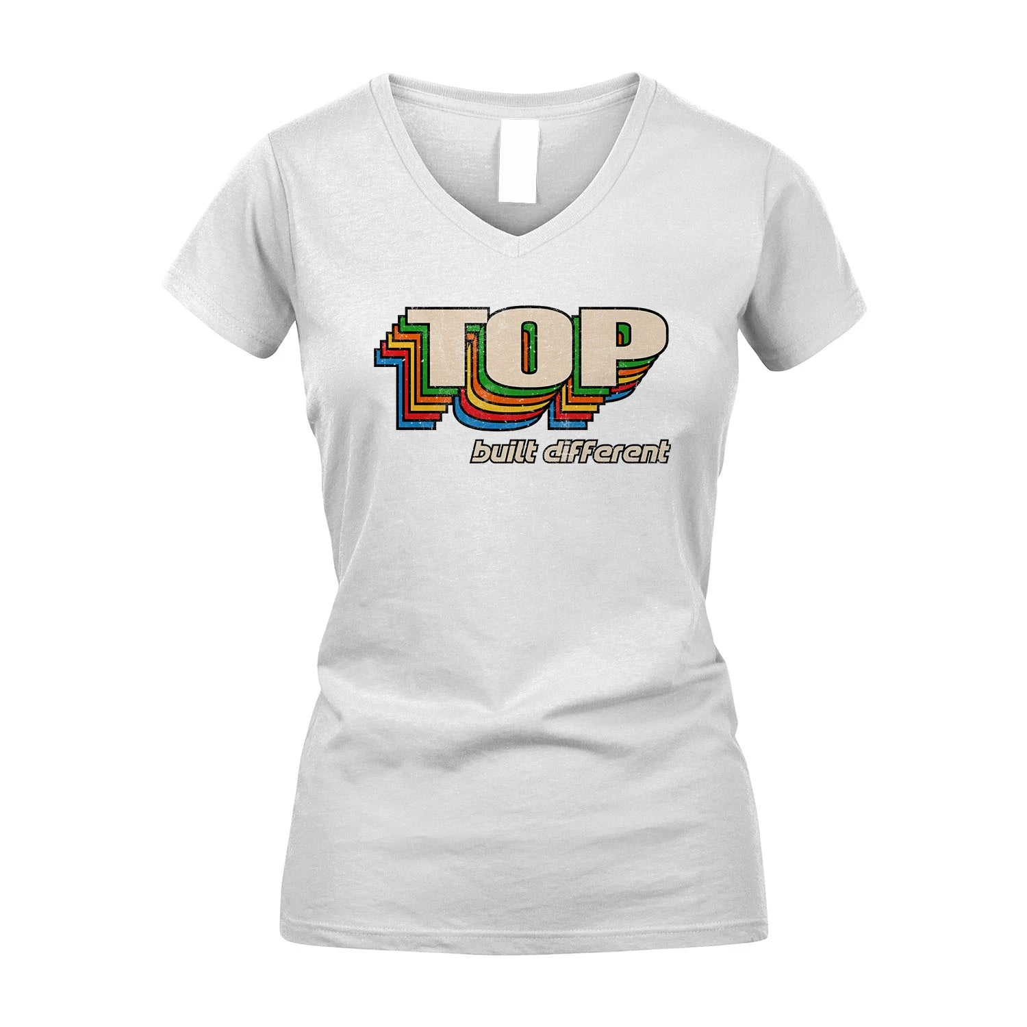 Your Name Built Different Retro Shirt TOP M1-26
