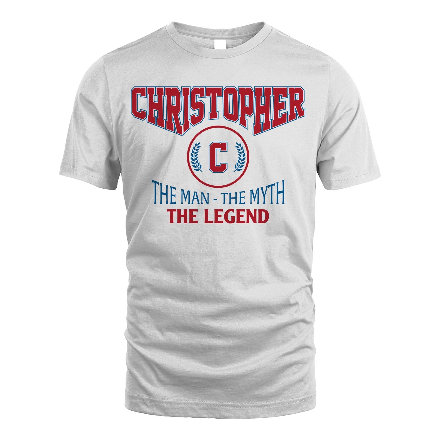 The Man The Myth The Legend Jet Style Shirt CHRISTOPHER M1-9