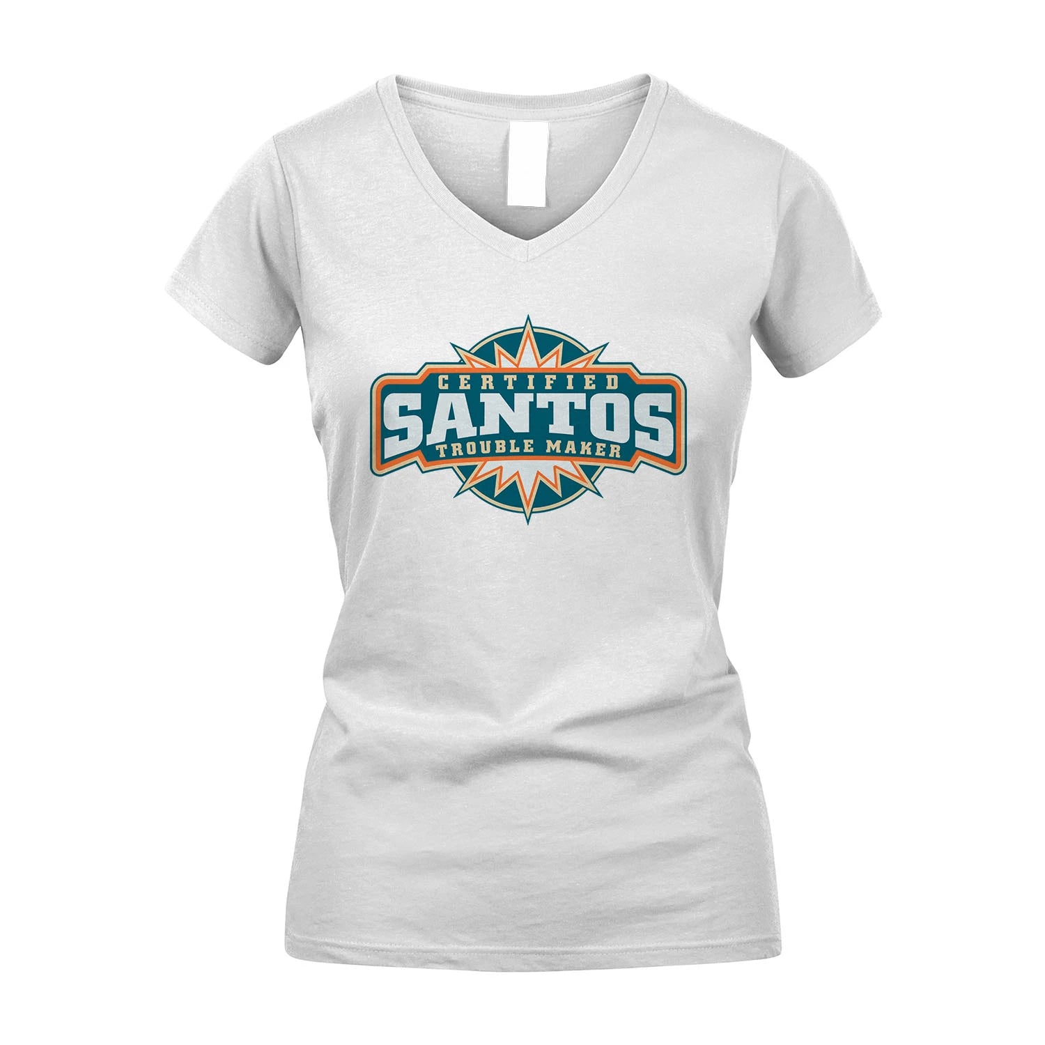 Certified Your Name Trouble Maker Shirt SANTOS M1-36