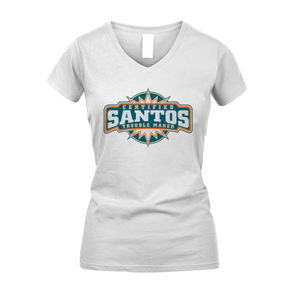 Certified Your Name Trouble Maker Shirt SANTOS M1-36