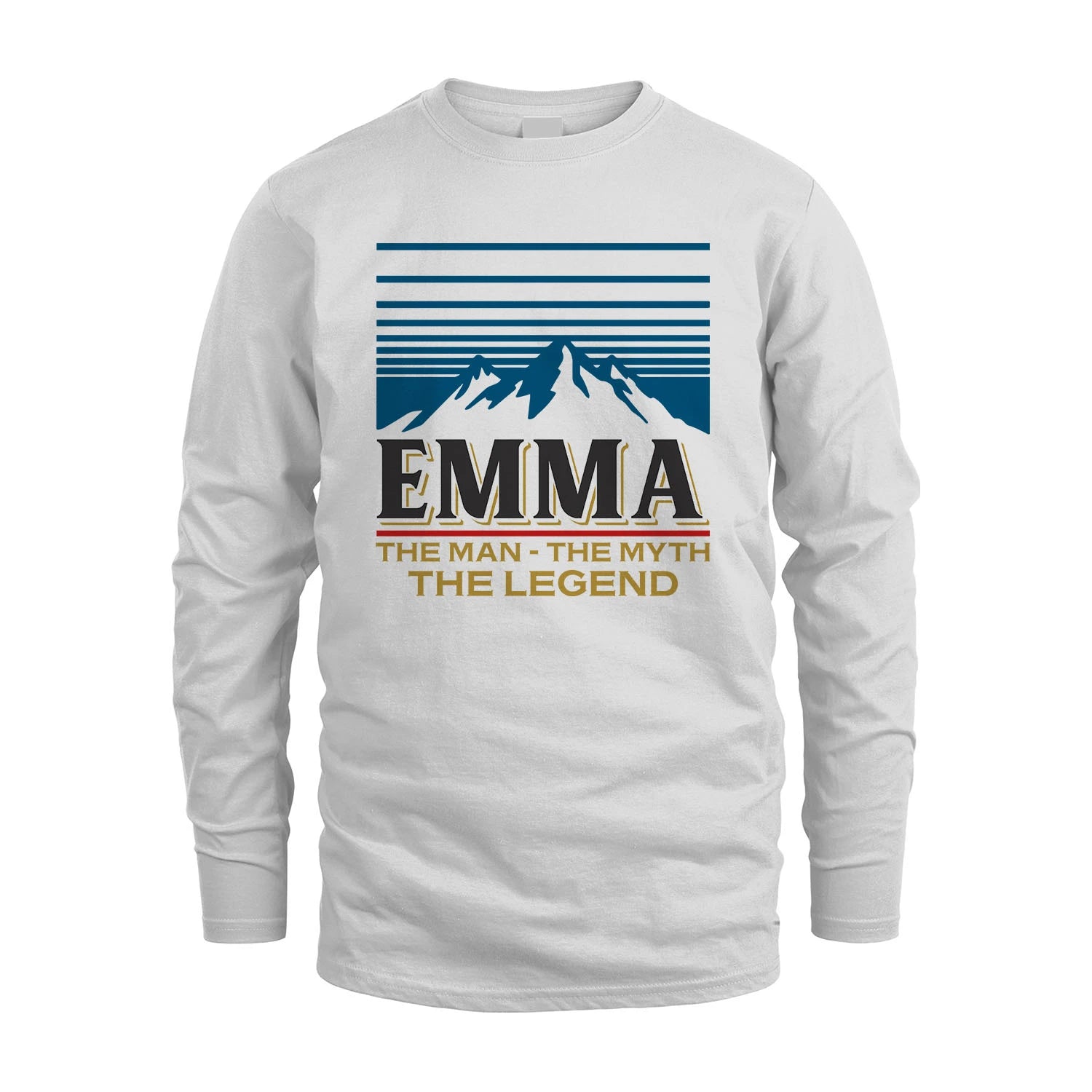The Man The Myth The Legend Vintage Mountain Shirt EMMA M1-19