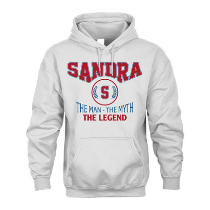 The Man The Myth The Legend Jet Style Shirt SANDRA M1-9
