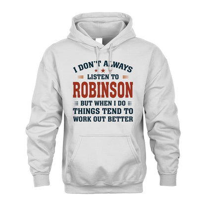 I Don't Always Listen To... ROBINSON M1-2