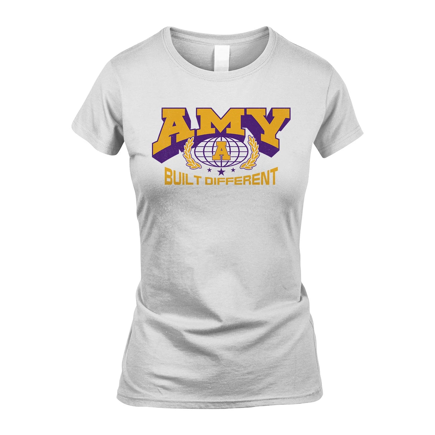 Your Name Built Different Sporty Shirt AMY M1-32