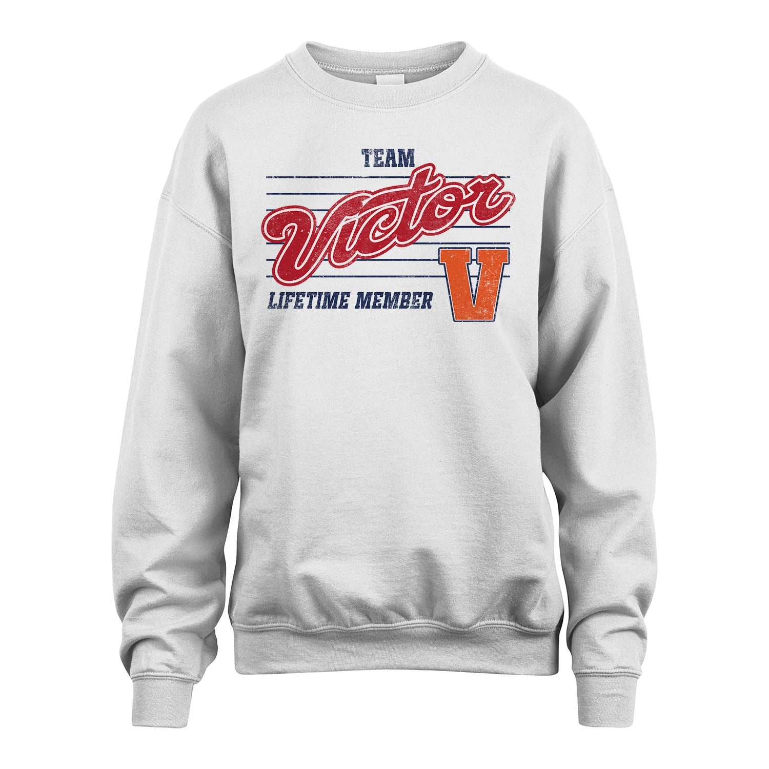 Team Your Name Lifetime Member Vintage Shirt VICTOR M1-24