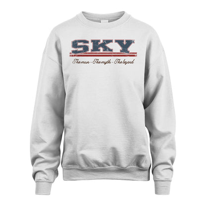 The Man The Myth The Legend Vintage Shirt SKY M1-6