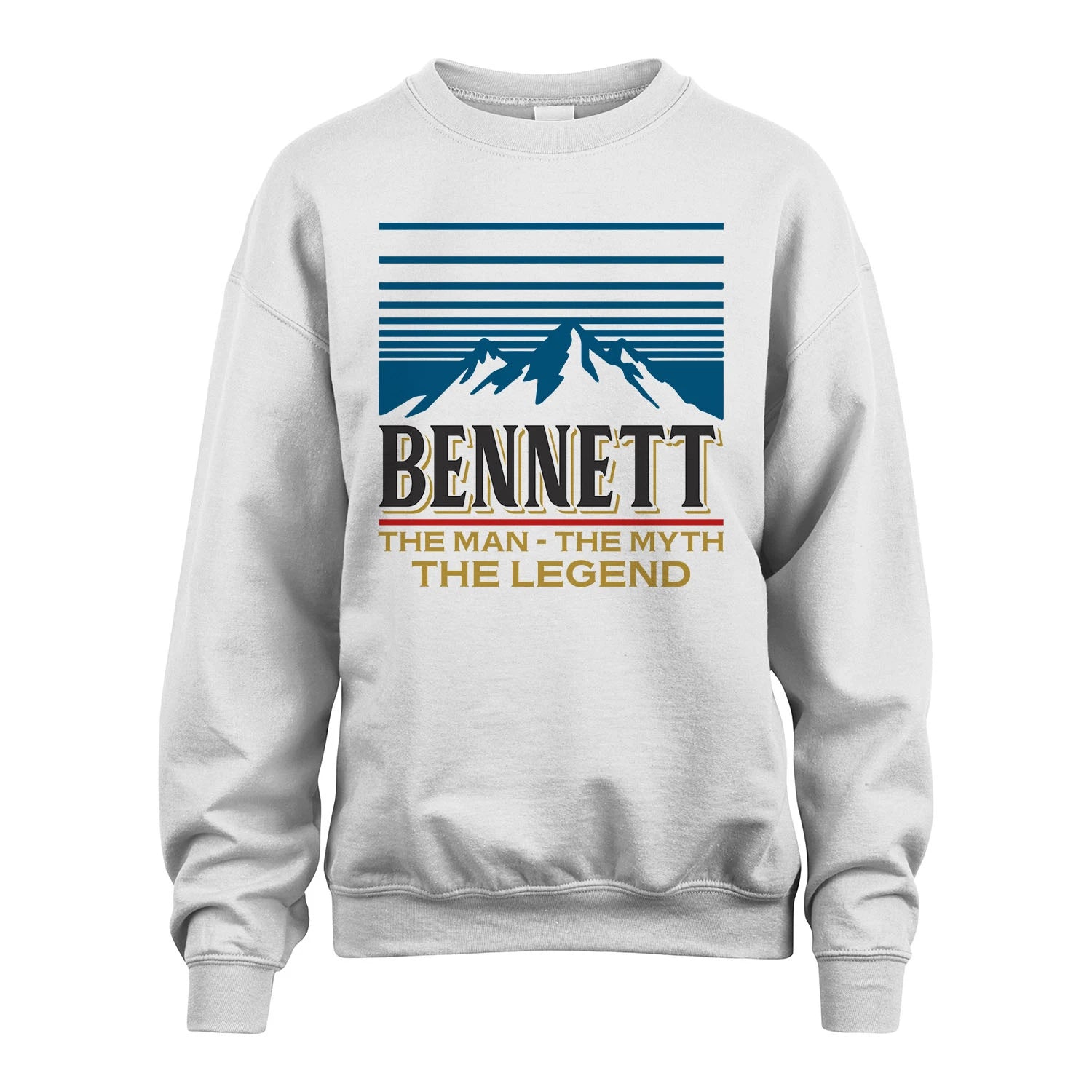 The Man The Myth The Legend Vintage Mountain Shirt BENNETT M1-19