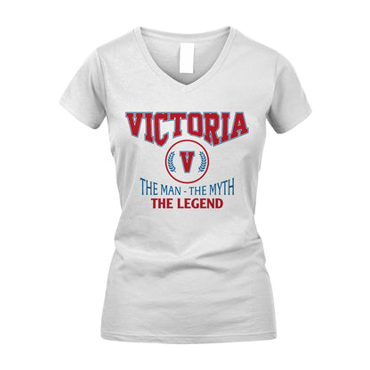 The Man The Myth The Legend Jet Style Shirt VICTORIA M1-9