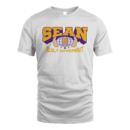 Your Name Built Different Sporty Shirt SEAN M1-32