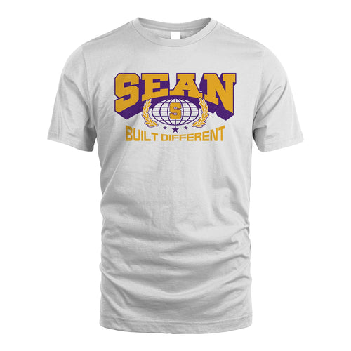 Your Name Built Different Sporty Shirt SEAN M1-32