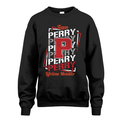 Team Your Name Lifetime Member Sporty Shirt PERRY M1-25