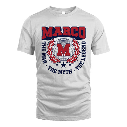 The Man The Myth The Legend Logo Shirt MARCO M1-30