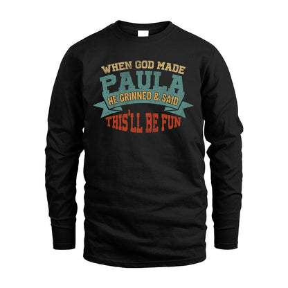 The Man The Myth The Legend Sporty Shirt PAULA M1-15