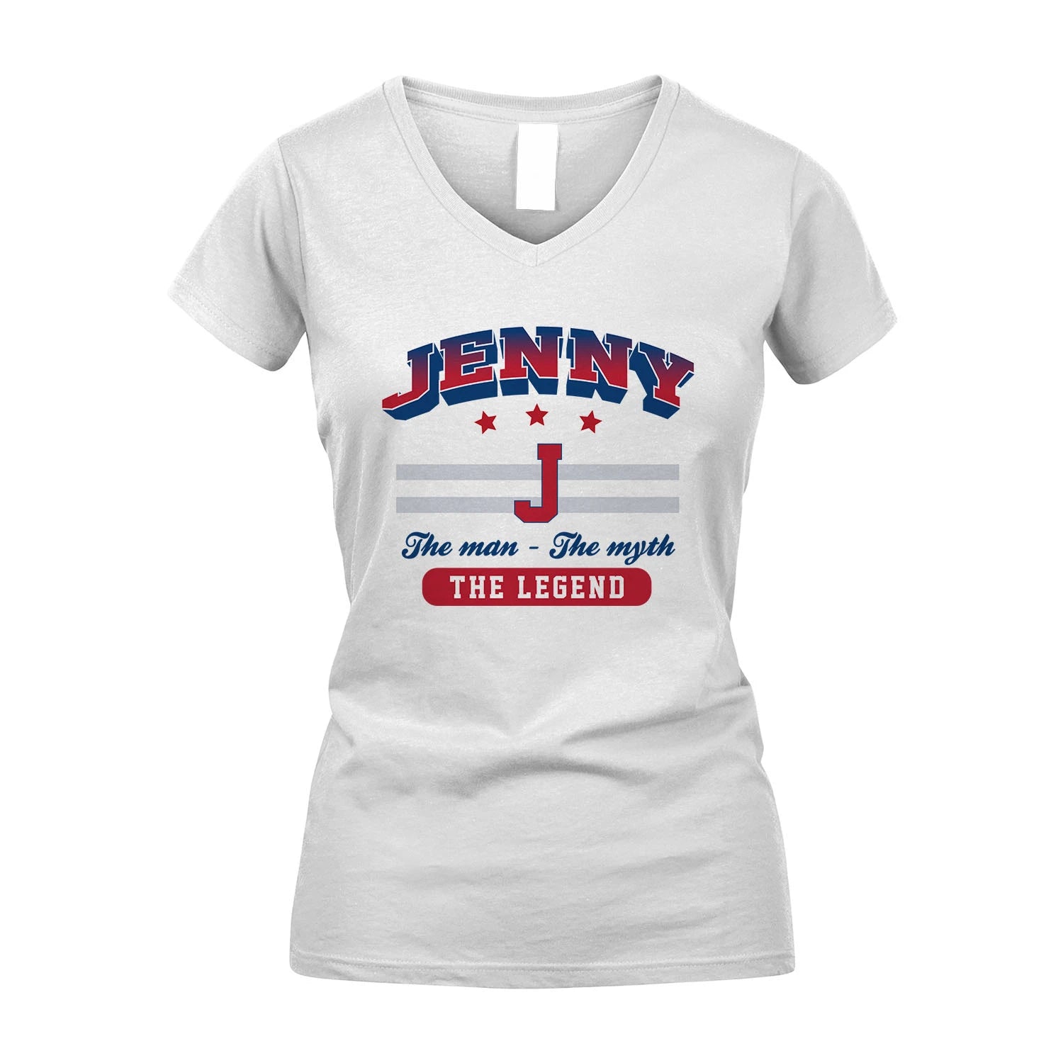 The Man The Myth The Legend With Your Name Shirt JENNY M1-35