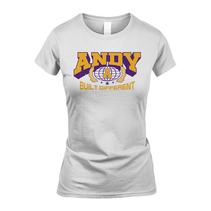 Your Name Built Different Sporty Shirt ANDY M1-32