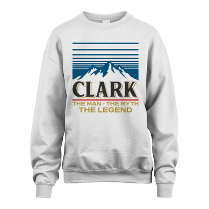 The Man The Myth The Legend Vintage Mountain Shirt CLARK M1-19