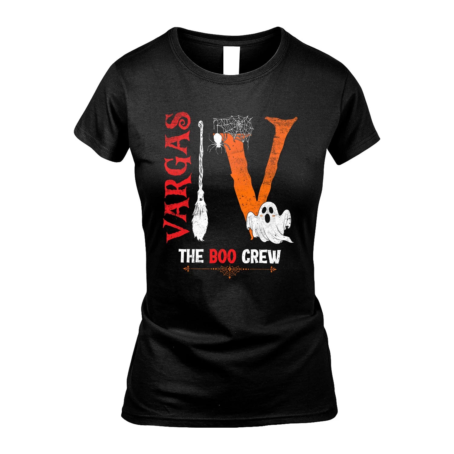 The Boo Crew Halloween With Your Name Shirt VARGAS M1-23