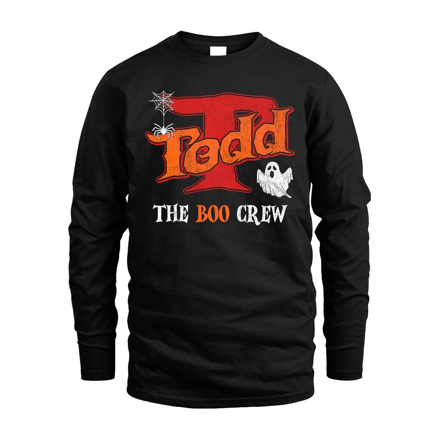 The Boo Crew Halloween Custom Name Shirt TODD M1-22