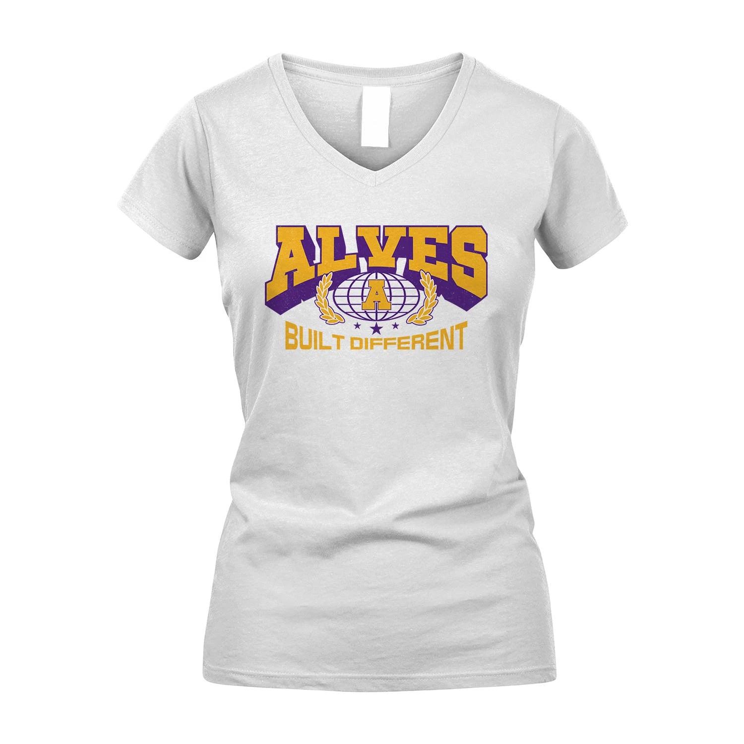 Your Name Built Different Sporty Shirt ALVES M1-32