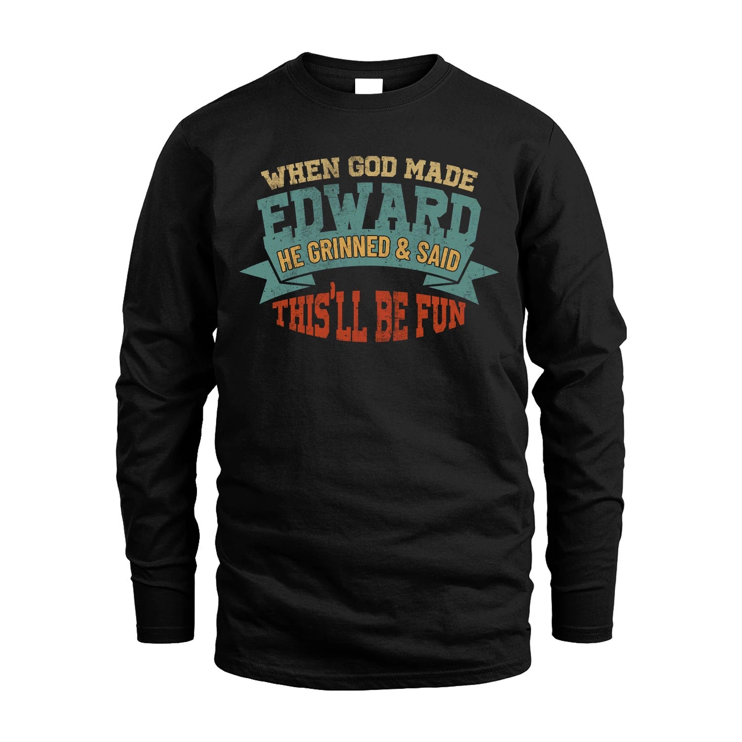 The Man The Myth The Legend Sporty Shirt EDWARD M1-15