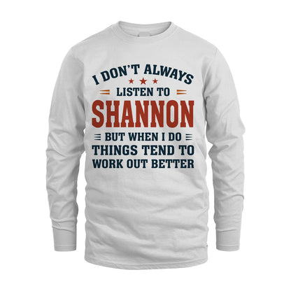 I Don't Always Listen To... SHANNON M1-2