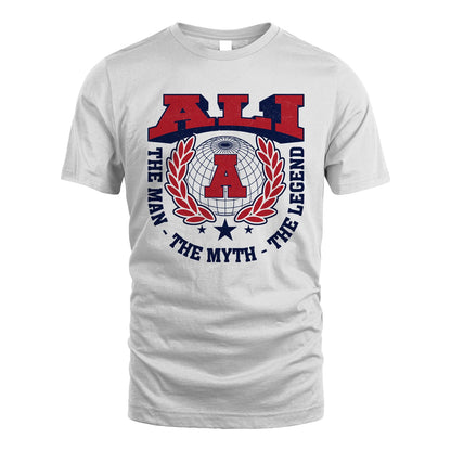 The Man The Myth The Legend Logo Shirt ALI M1-30
