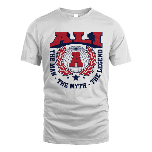 The Man The Myth The Legend Logo Shirt ALI M1-30