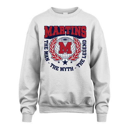 The Man The Myth The Legend Logo Shirt MARTINS M1-30