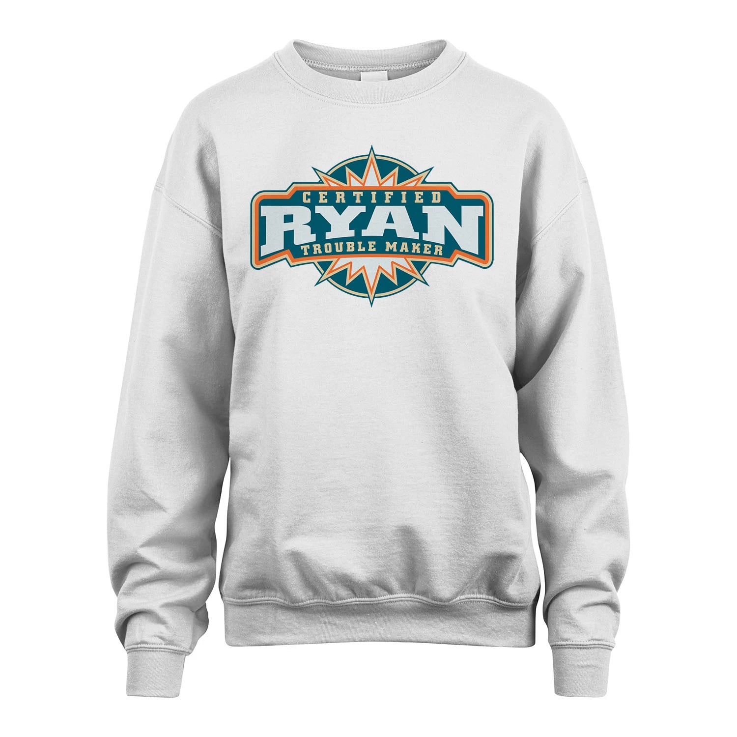 Certified Your Name Trouble Maker Shirt RYAN M1-36