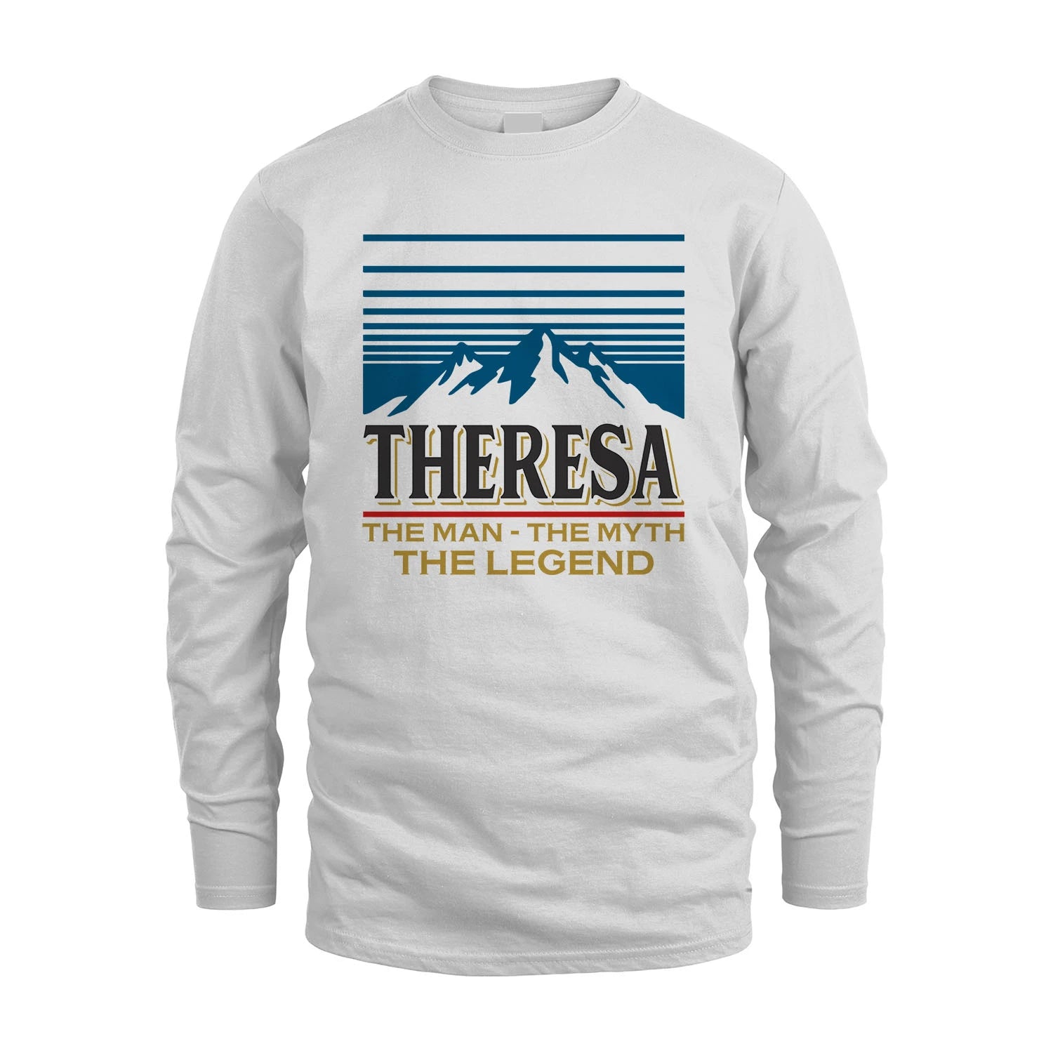 The Man The Myth The Legend Vintage Mountain Shirt THERESA M1-19