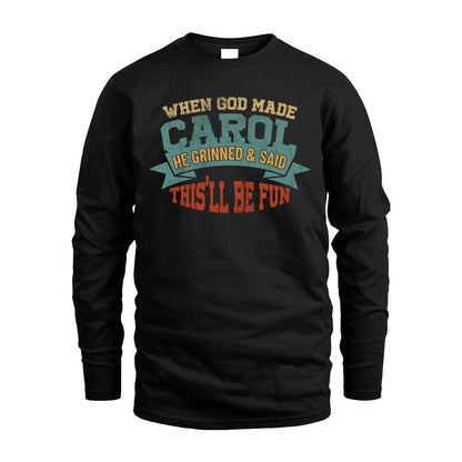 The Man The Myth The Legend Sporty Shirt CAROL M1-15