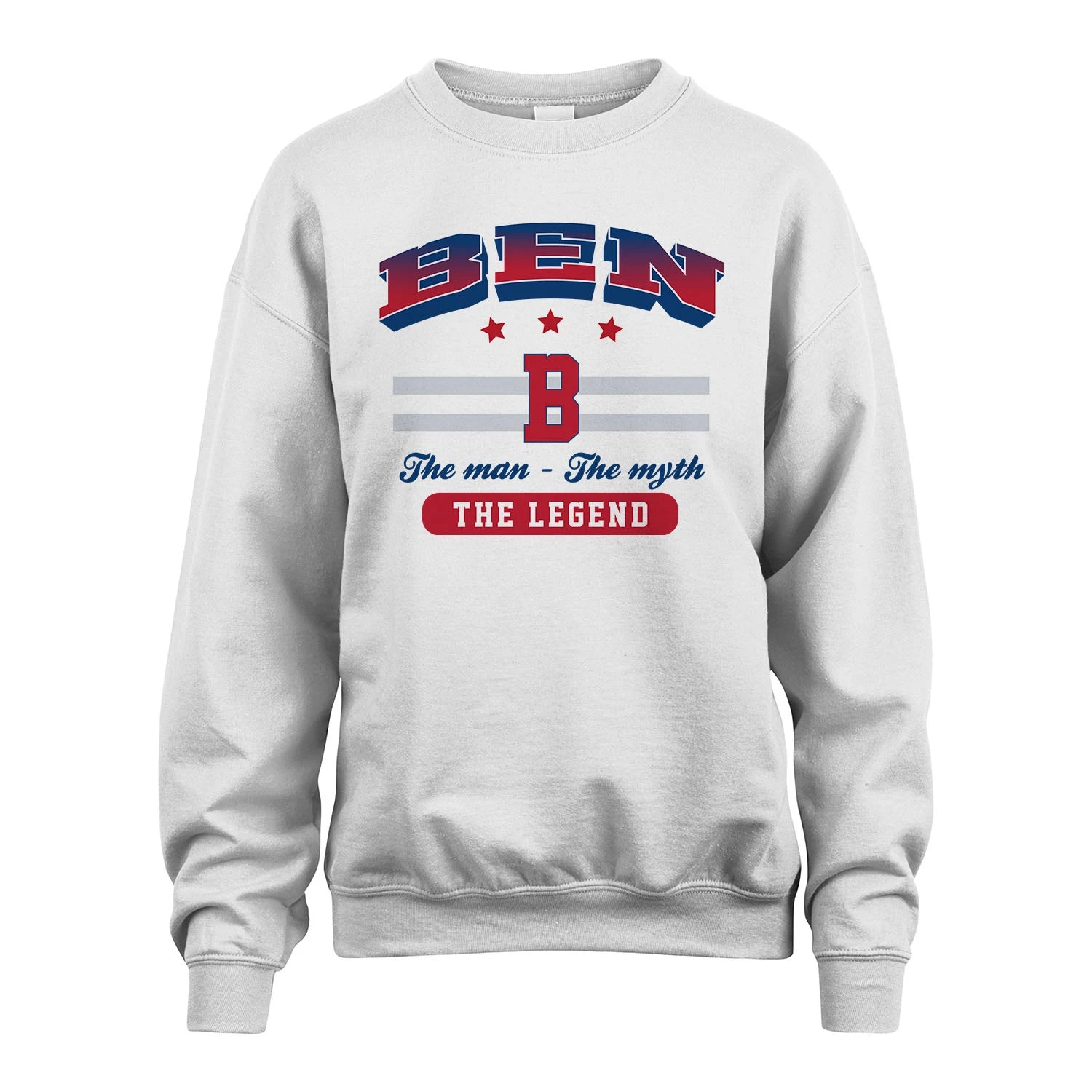 The Man The Myth The Legend With Your Name Shirt BEN M1-35