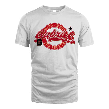 The Man The Myth The Legend Sporty Shirt GABRIEL M1-14