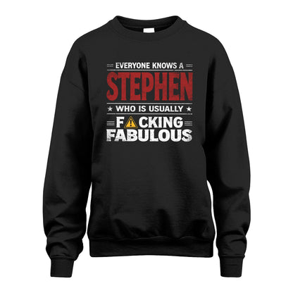 STEPHEN 13K1-565 Everyone Know A/An Name Who Is Usually...