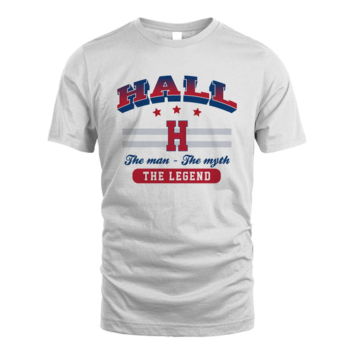 The Man The Myth The Legend With Your Name Shirt HALL M1-35