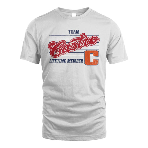 Team Your Name Lifetime Member Vintage Shirt CASTRO M1-24