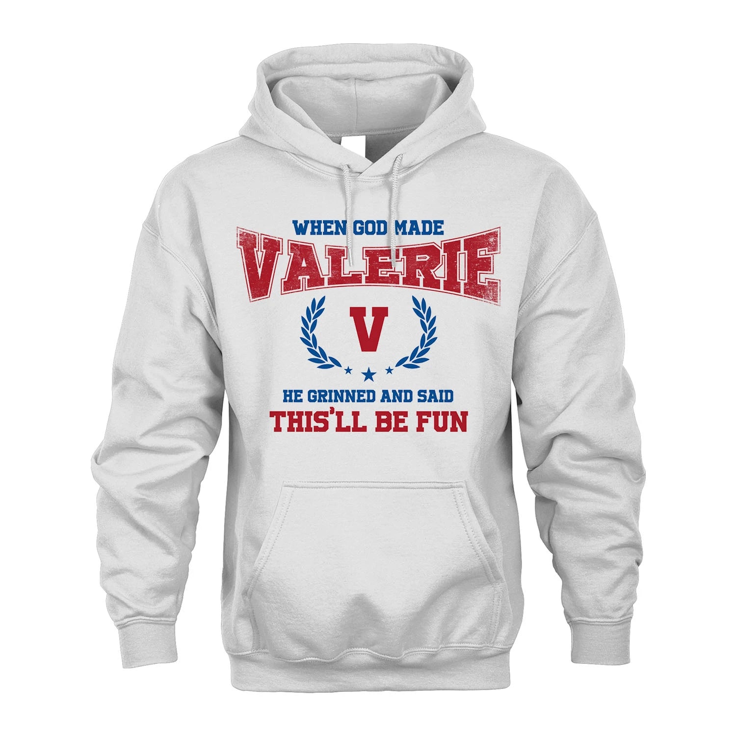 When God Made He Grinned And Said This'll Be Fun Shirt VALERIE M1-12